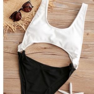Zaful Cutout swimsuit bathing suit